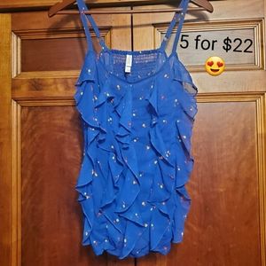 Sale Xhilaration Ruffle Cami